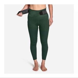 Tommie Copper Women’s Adjustable 2-Pocket Leggings – Olive – Size 3XL